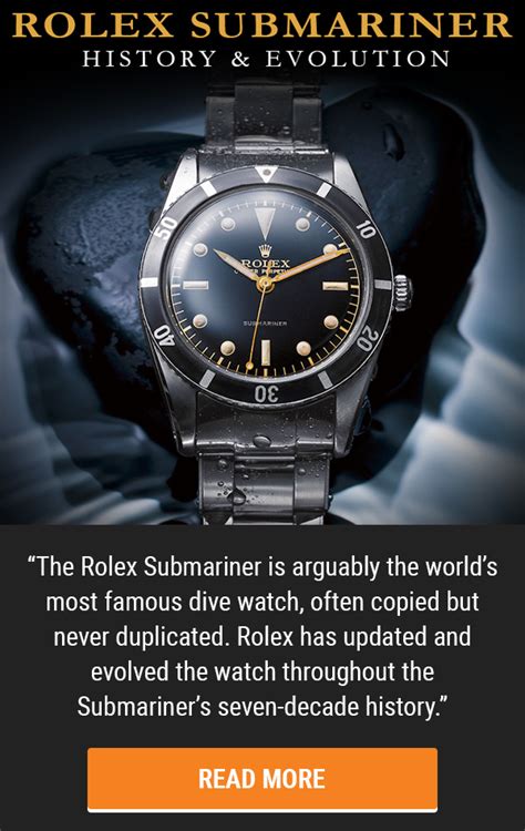 rolex submariner history timeline|Rolex Submariner legend.